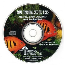 Multimedia Exotic Pets CD-ROM For Win/Mac - New Cd In Sleeve - £3.14 GBP
