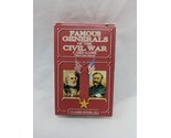 Famous Generals Of The Civil War Card Game Playing Card Deck Complete - $29.69