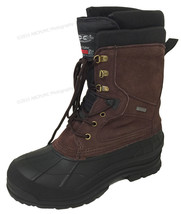 Brand New Men&#39;s Winter Boots 10&quot; Leather Thermolite Waterproof Hiking Sn... - £25.88 GBP+