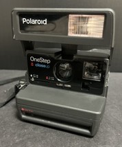 Polaroid One Step Instamatic Camera Close Up Lens Automatic Flash Strap Tested - £44.32 GBP
