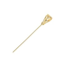 1PC Yellow Gold / Sterling Silver Pendant Bail Clasp Connector Pin DIY Jewelry - £10.43 GBP+
