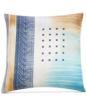 Sunham Meredith Multicolor Silk 20 &quot; X 20&quot; Decorative Pillow T410909 - £30.95 GBP