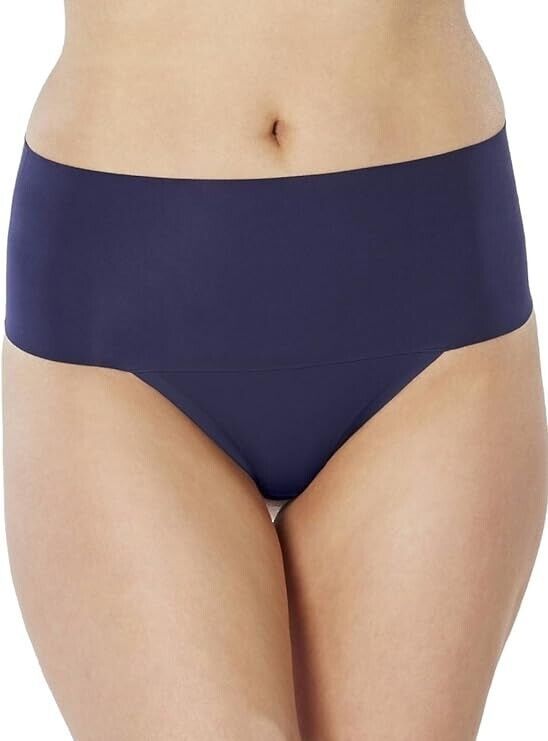 SPANX SP0115 Undie-Tectable Thong Underwear Midnight Navy ( XL )