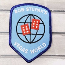 Bob Stupak&#39;s Vegas World Sew-On Patch Iron-On Space-Themed Casino VTG Di... - $14.43
