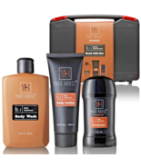 Smoky Sandalwood | 4-Piece Grooming Kit with Body Wash, Body Lotion &amp; De... - $17.81