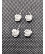 (4) WWII Micro Armour Tank Turret Metal Miniature Bits 1/285 Scale - $165.19 MXN