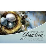 Happy Easter Grandson - Easter Greeting Card - 22743 - $54.54 MXN