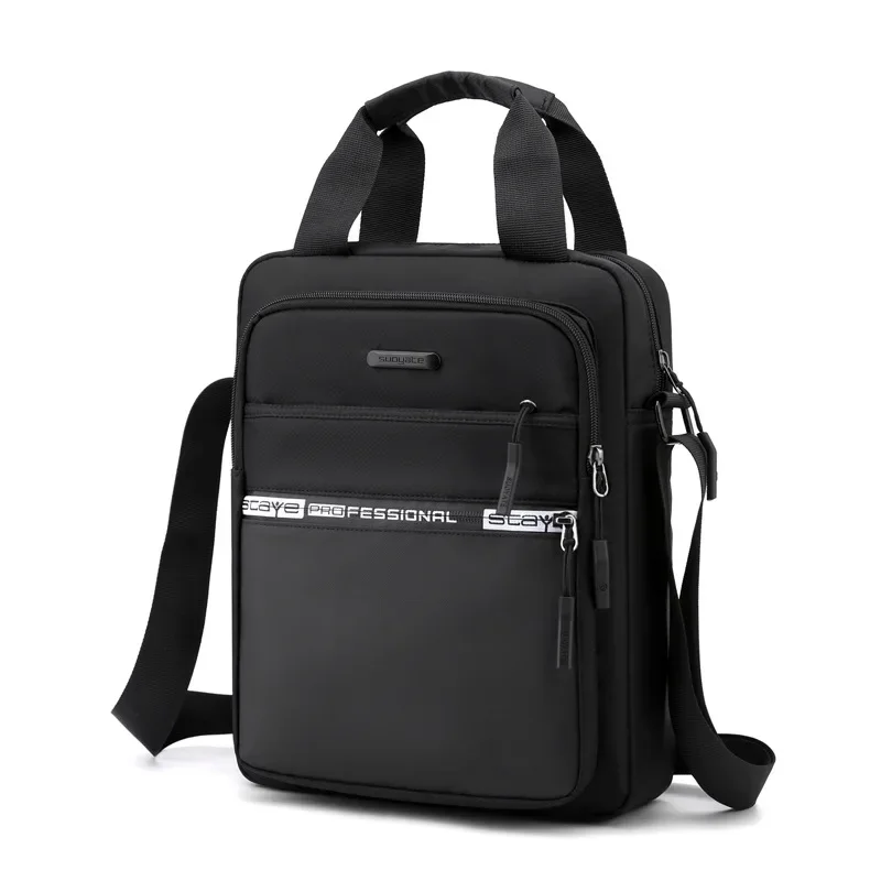  capacity shoulder bag men s fashion messenger bag water repellent nylon handbag put a4 thumb200