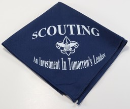 Blue Scouting Investment Tomorrows Leaders Boy Scouts of America BSA Nec... - £9.09 GBP