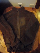 EUC!  FADED GLORY WOMANS SIZE SMALL 4-6 BROWN COMFY PULLOVER JACKET - $7.00