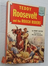 Teddy Roosevelt and the Rough Riders by Henry Castor - Vintage 50s  Book - £11.86 GBP