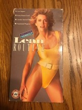 Jane Fonda&#39;s Lean Routine VHS  Schiffe N24h - £14.49 GBP