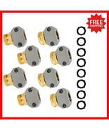Garden Hose Repair Kit with Aluminum Connectors &amp; Washers - Quick Fix - $50.95 CAD