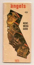 1971 CALIFORNIA ANGELS MEDIA GUIDE MLB Baseball - £27.03 GBP