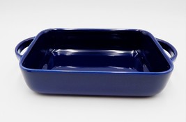 Williams Sonoma Blue Rectangle Baker Ovenware 10x7 Made in Portugal - £31.92 GBP
