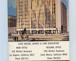 Los Angeles and Vicinity Freeway Map 1965 State Mutual Savings &amp; Loan  - $21.78