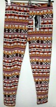 ShoSho Womens Fleece Feel Casual Tribal Print Plushed Pants S/M Assorted... - $11.84