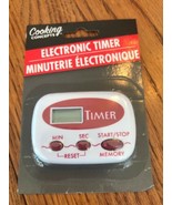 Electronic timer, kitchen timer,  work shop timer, Red &amp; white Ships N 24h - $13.74