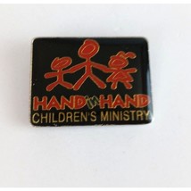 Vintage Hand In Hand Children&#39;s Ministry Lapel Hat Pin - £6.47 GBP