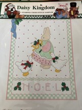 Bucilla Stamped Cross Stitch Daisy Kingdom Christmas 63448 Peace on Earth - £10.46 GBP