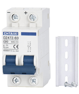 DC Miniature Circuit Breaker, 2 Pole 500V 20 Amp Isolator for Solar PV S... - €18,42 EUR