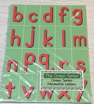 The Green Series - Movable Alphabet / Green Background -  Montessori Set - £16.91 GBP