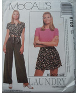 McCall’s Misses Shirt T-Shirt Pants &amp; Skort Size 8,10,12 #8188 Uncut - $5.47 CAD