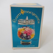 Flambuoyants Floating Flame Candle Flowers CMA Inc Vintage 70s - £19.76 GBP