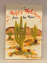 Happy Holidays From New Mexico Christmas Ornament Muriel Wehnert 1982 *u... - $150.98 MXN