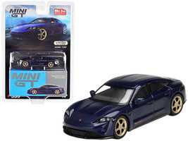 Porsche Taycan Turbo S Gentian Blue Metallic Limited Edition to 2400 pieces Worl - £16.44 GBP