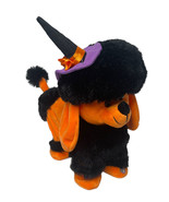Gemmy Halloween Twerking Poodle Dog Orange Black Dont Stop The Party Pit... - $47.50 CAD
