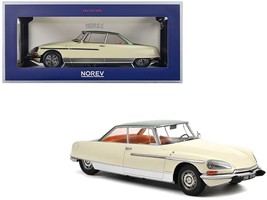 1968 Citroen DS 21 Le Leman Ivory and Green Metallic with Orange Interior 1/18  - £80.10 GBP