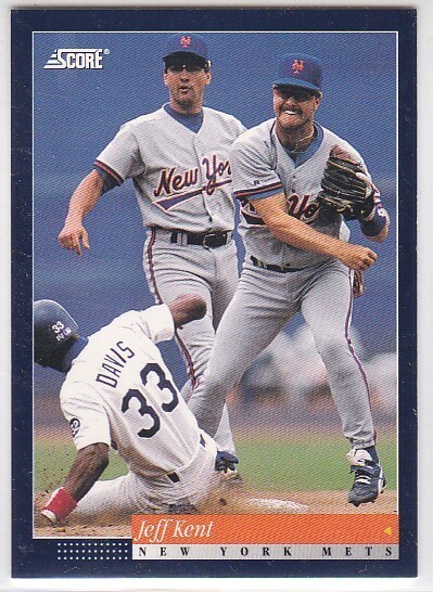 M) 1994 Score Baseball Trading Card - Jeff Kent #516 - $1.97