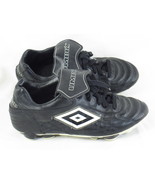 Umbro Black Baseball Softball Cleats Boys Size 5.5 US Excellent Condition - £5.68 GBP