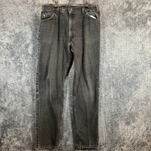 Levis Vintage Jeans Mens 32x31 Black Denim 550 Made in USA Brown Tab Rel... - £21.63 GBP