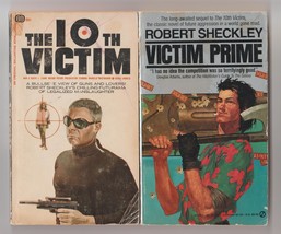Robert Sheckey The 10th Victim (movie tie-in) &amp; Victim Prime 1sts  - £8.65 GBP