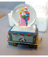 Disney Wonderland Express Once Upon A Christmas Dream Snow Globe Sleepin... - £27.98 GBP