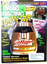 Drag Racing Magazine July 1990	   4166 - £14.20 GBP