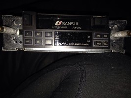 Sansui RX222 Digital AM/FM Cassette Car Stereo Radio-RARE VINTAGE-SHIPS N 24 Hrs - £335.72 GBP