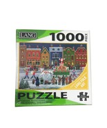 Lang Folk Art 1000 Piece Puzzle Christmas Parade 29x20 inches - $16.82