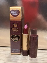 Too Faced Metallic Sparkle Lipstick HOT FLASH - Full Size 3 g / 0.10 Oz.... - £13.61 GBP