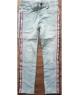 Cat &amp; Jack Brand ~ Distressed Jegging ~ Adjustable Waist ~ Girls&#39; Size 6... - $49.11 CAD
