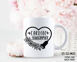 Cardiac Sonographer Mug, Personalize Mug For Echo Tech, Graduation Gift,... - £15.80 GBP