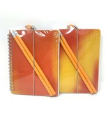 Lot of 2 Journal Spiral Bound Notebooks Gift Set, Holographic Cover, Pen... - $163.47 MXN