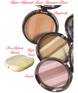 STUDIO COLOUR TIDES MINERAL MAKEUP PRESSED SHEER SHIMMER GLOW SHIMMERING... - $24.62 CAD+