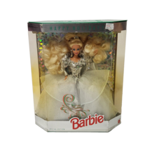 Vintage 1992 Mattel Happy Holidays Barbie Doll In Box # 1429 Christmas Blonde - £18.92 GBP