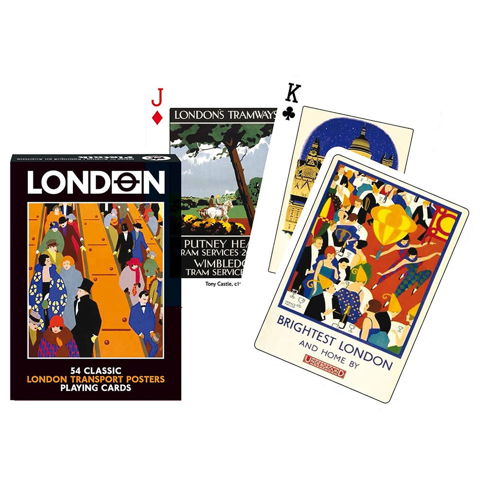 London Transport Posters Playing Cards - $22.42