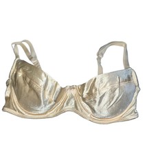 Adonna Dream Maker Satin Shiny Vintage 36B Padded Bra Single Hook Closure - £20.19 GBP