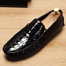  Mens Gold Casual Loafer Shoes Trending Slip On Male Silver Flats Driving Zapato - £76.90 GBP