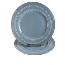 Wedgwood Jasper Conran Casual Blue Dinner Plates Lot of 2 - $39.59